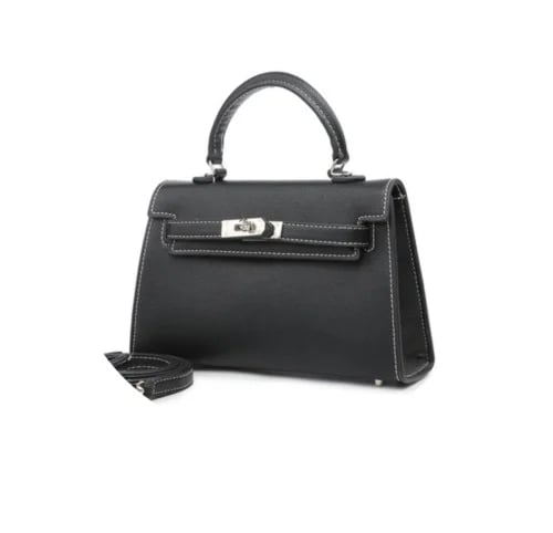 19cm Black -silver hardware