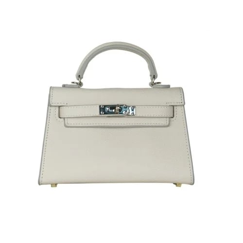 22cm white-silver hardware