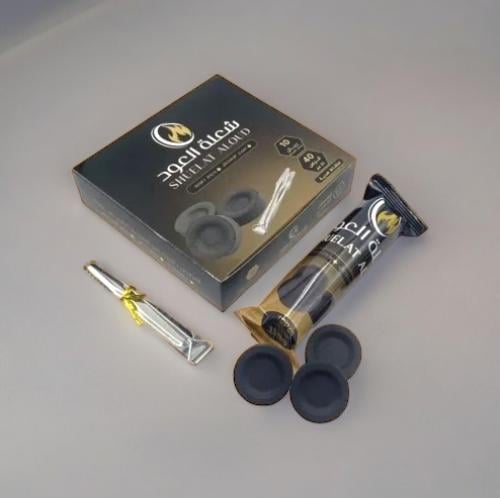 شعلة العود فحم ذكي سريع الاشتعال مقاس ٤٠ ملم