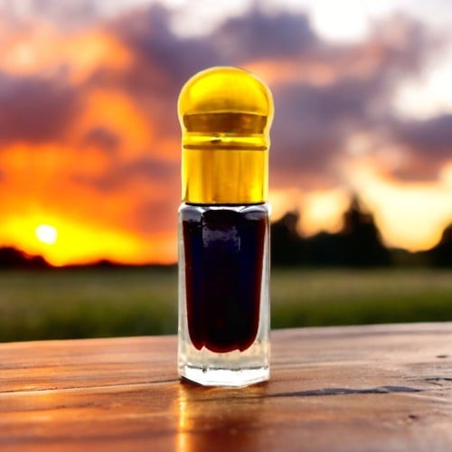 عنبر السكة القديم الأصلي مع دهن الزعفران الطبيعي (...