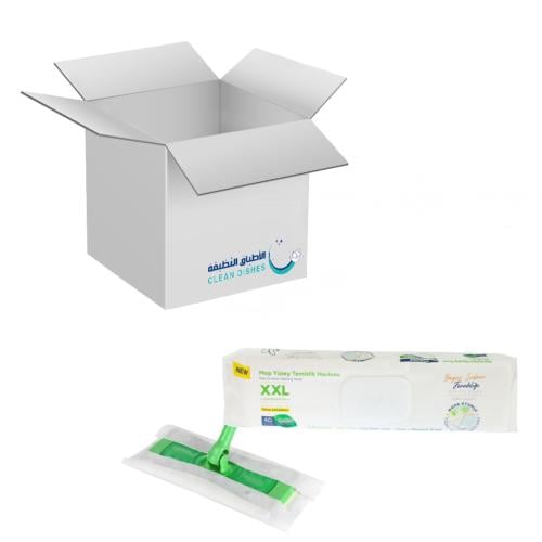 كرتون | Papilion | مناديل مبللة لتنظيف الارضيات حج...