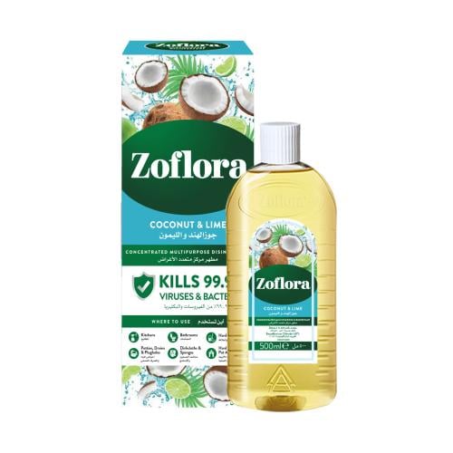 زوفلورا | مطهر مركز متعدد الأغراض برائحة جوز الهند...