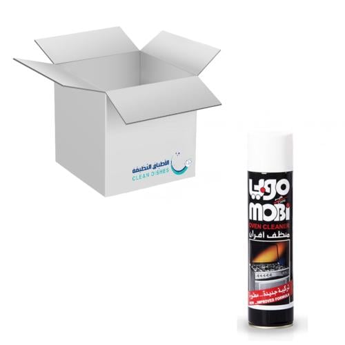 كرتون | موبي بخاخ منظف افران ( 12 عبوة )