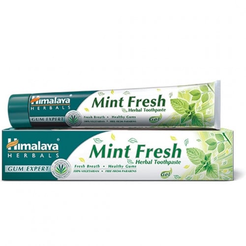 معجون أسنان هيمالايا منت فريش بالنعناع | 100 مل