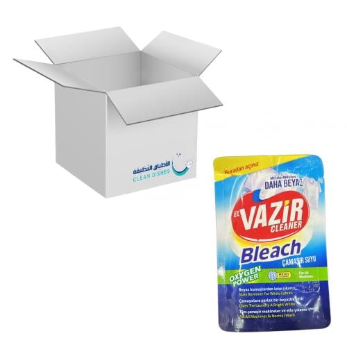 كرتون | الوزير | مبيض للملابس البيضاء بقوة الاوكسج...