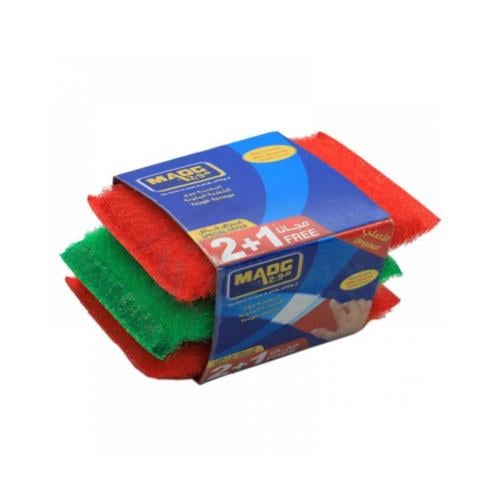 موج | اسفنج خشن ملون 2+1 مجانا