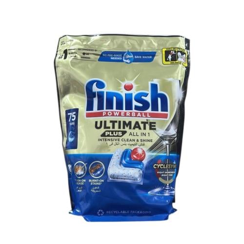 فنيش التميت بلس صابون مكعبات لغسالة الصحون 75 مكعب