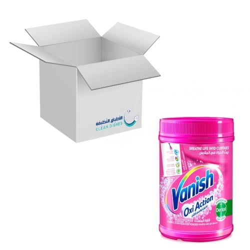 كرتون | فانيش | بودرة مزيل البقع للملابس الملونة -...