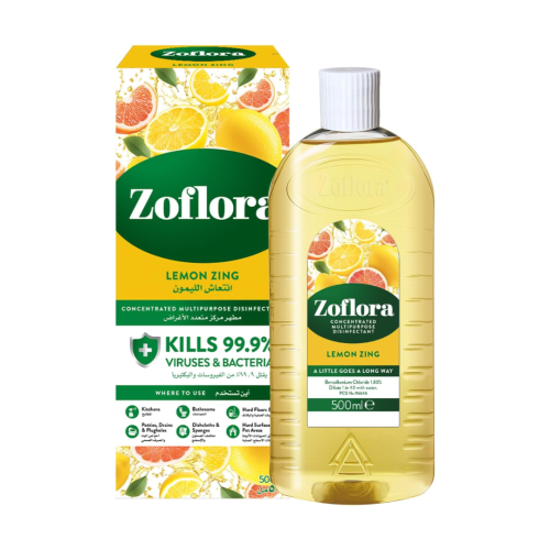 زوفلورا | مطهر مركز متعدد الأغراض برائحة انتعاش ال...