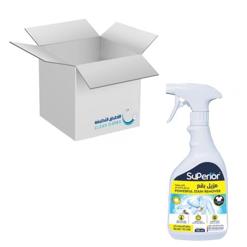 كرتون | Superior | مزيل بقع الملابس البيضاء - 700...