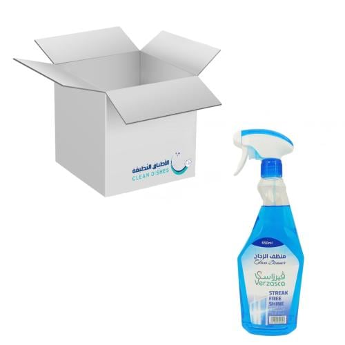 كرتون | فيرزاسكا | منظف زجاج - 650 مل ( 12 عبوة )