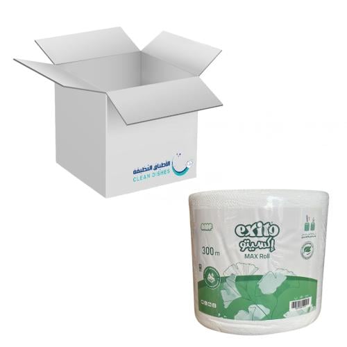 كرتون | Exito | مناديل ماكس رول 300 متر ( 6 عبوات...