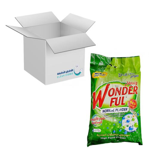 كرتون | وندرفل | مسحوق غسيل ملابس مركز للغسالات ال...
