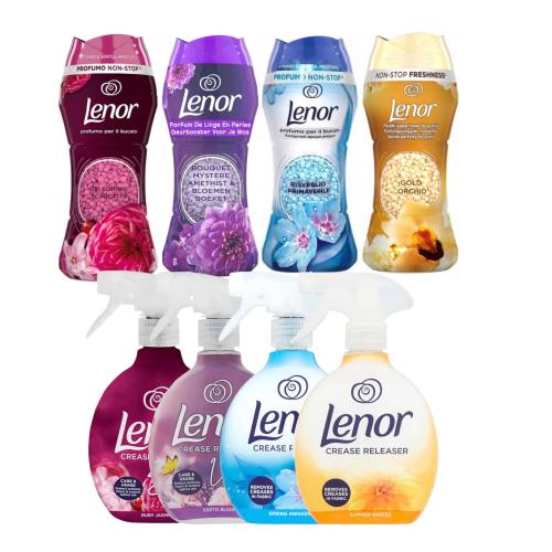 4 علب بخاخات داوني لينور معطر و مزيل تجاعيد و مزيل...