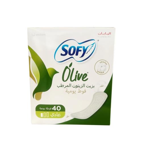 سوفي | فوط يومية غير معطرة بزيت الزيتون - 40 فوطة...