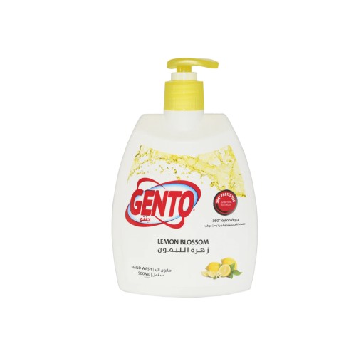جنتو | صابون يدين برائحة زهرة الليمون 500 مل