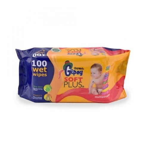 سانيتا جيبسي | علبة مناديل مبللة | 100 منديل