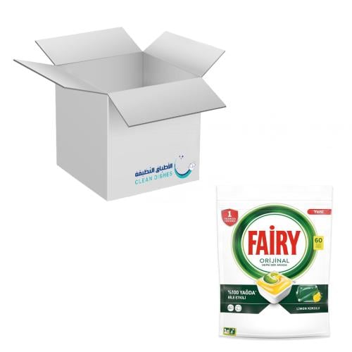 كرتون | فيري اوريجنال برائحة الليمون - 60 كبسولة (...