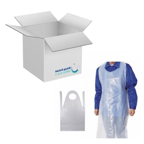 كرتون | مريلة للاستخدام مرة واحده | 50 حبة ( 10 شد...