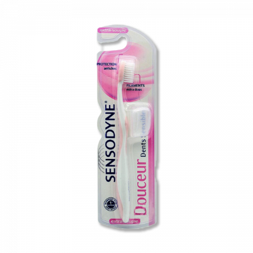 سنسوداين | فرشاة أسنان مرونة عالية بغطاء