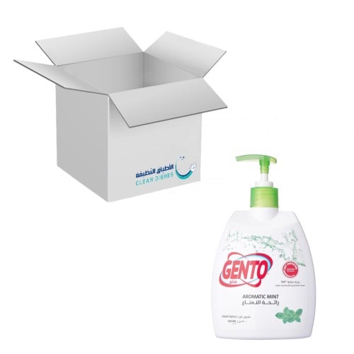 كرتون | جنتو | صابون يدين برائحة النعناع 500 مل (...