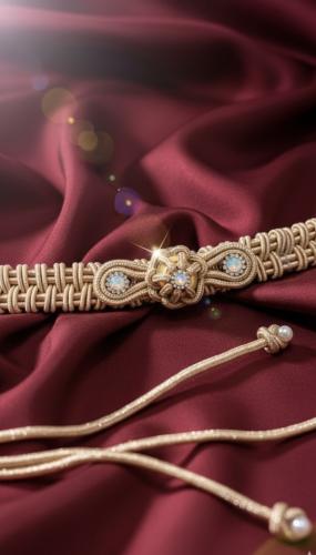 Moroccan wide belt