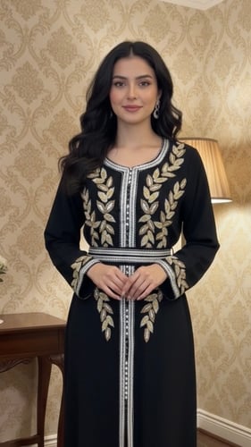 Emerald of the East kaftan