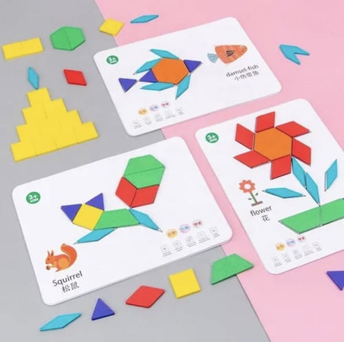 لغز الأشكال الهندسية