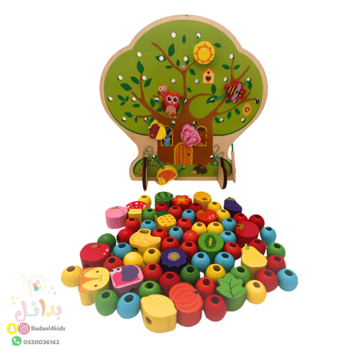 لعبة لضم خرز الشجرة