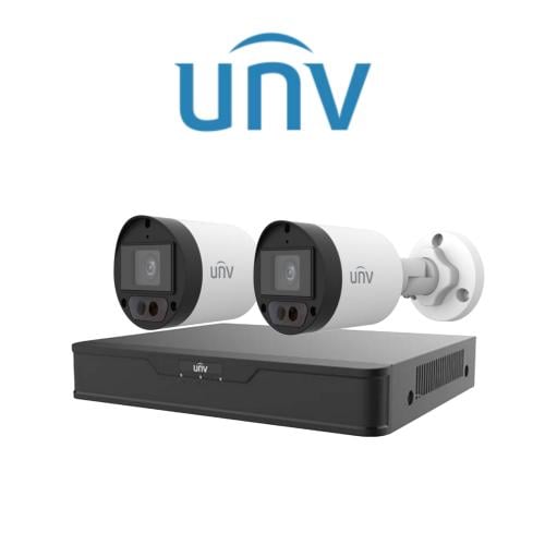 بكج ٢ كاميرا مراقبة دقة ٨ ميجا بكسل من UNV