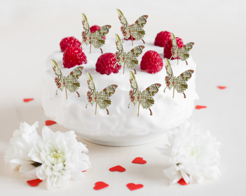 تغريسات الفراشات الورقية