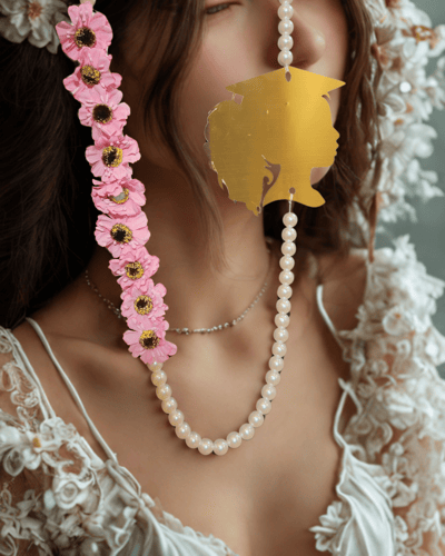 عقد ورد ولولو للتخرج