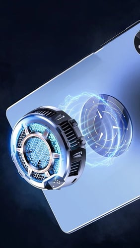 مروحة تبريد ميمو CX05 مقياس للحرارة للآيباد أو الت...