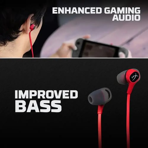 سماعة هايبر اكس كلاود ايربودز 2 سلك hyperx earbuds...