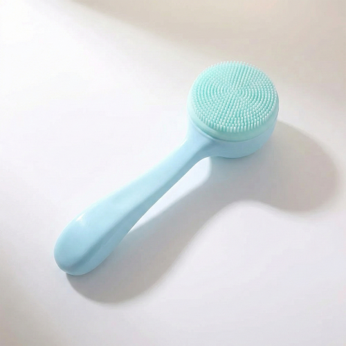 فرشاة سيليكون لتنظيف وتدليك الوجه وتوزيع الزيت