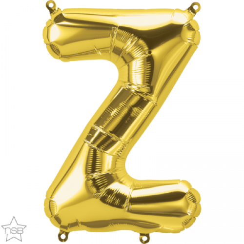 FOIL SMALL LETTER GOLD (عدد 5 قطع) Z