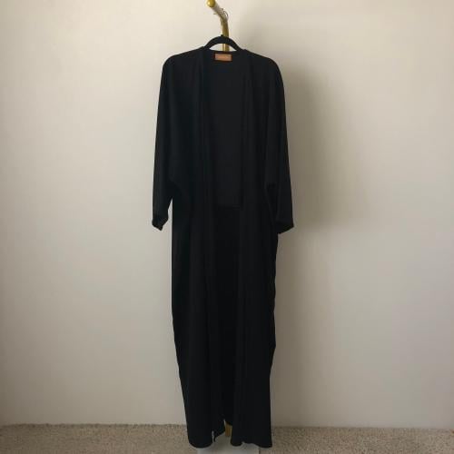 عباية كريب | أسود