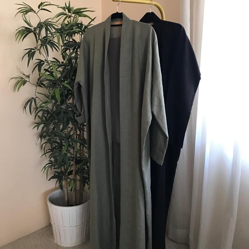 عباية كتان | زيتي