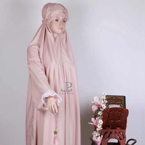 ثوب صلاة موديل فتحة رأس قطن100٪ باضافة كسرات عند ا...