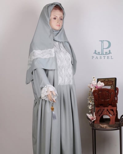 سجاد صلاة مخمل باضافة طبقتين ديباج لون تيفاني