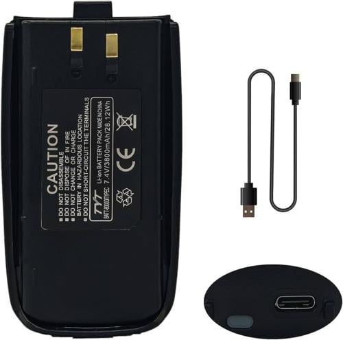 TYT TH-UV8000D Type-C Battery – High Capacity Li-i...