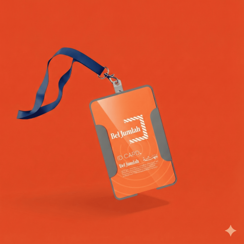 لينيارد – حامل بطاقة هوية طباعة مخصصة