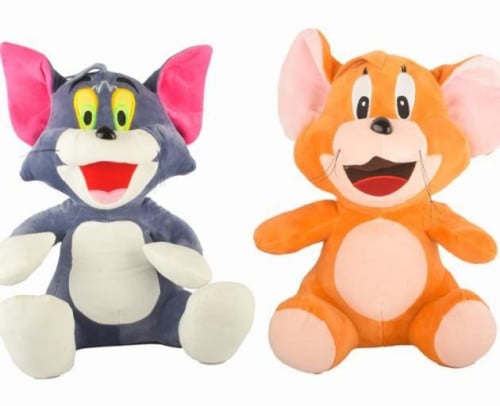 لعبة توم آند جيري من قطعتين (30سم-50سم)