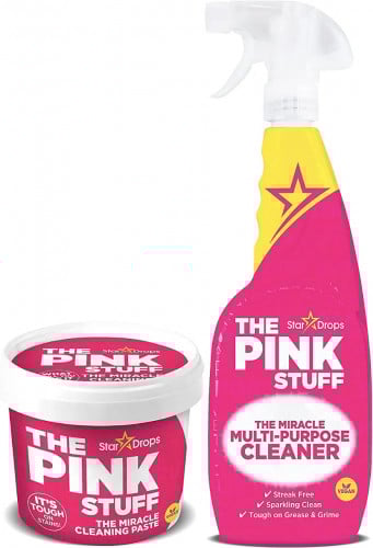 الحزمة الأكثر مبيعاً (منظف ثنائي من The pink stuff...
