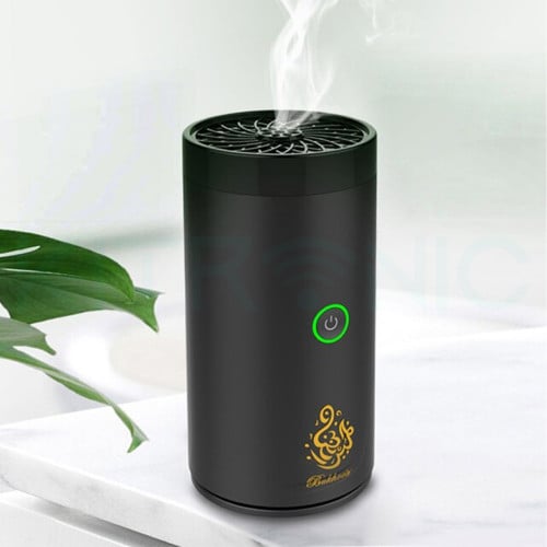 مبخرة الكترونية للسيارة وللمنزل مع سماعة تعمل بالب...