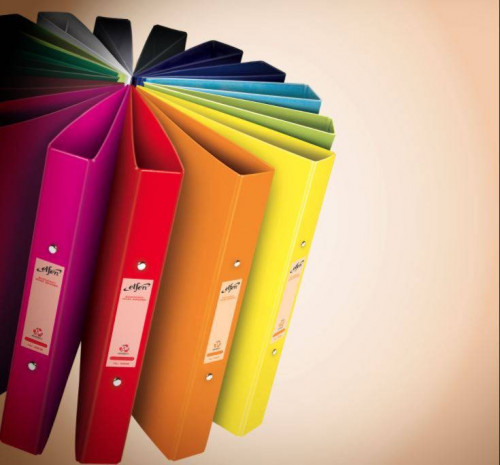 ملف حلقتين ملون