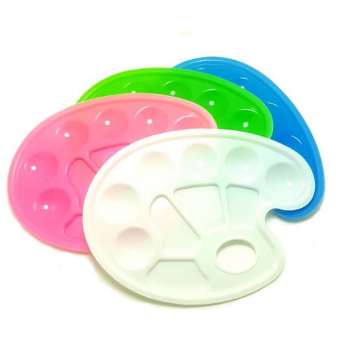 بلتة الوان بيضاوي كبير