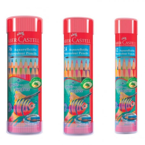 خشبية مائية فابر كاستل اسطواني جميع الأحجام