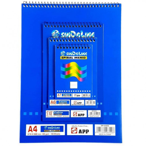 دفتر ملاحظات أحجام مختلفة