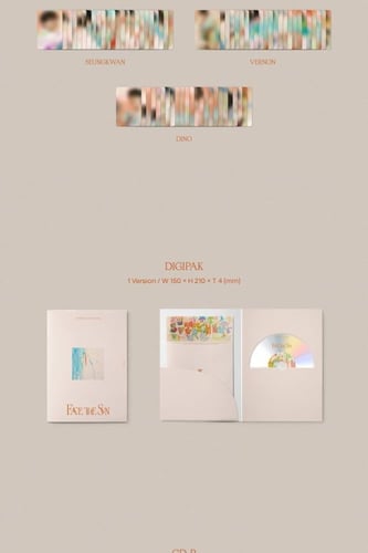 SEVENTEEN - Face the Sun (CARAT Ver.) (Random Ver....